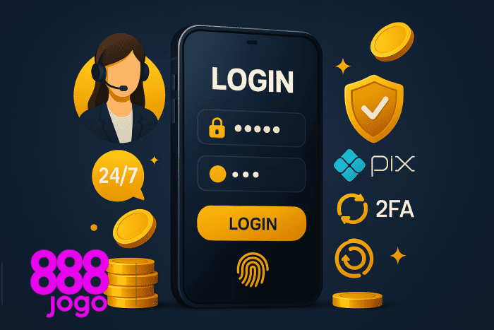 Figura 3 do login da 888JOGO